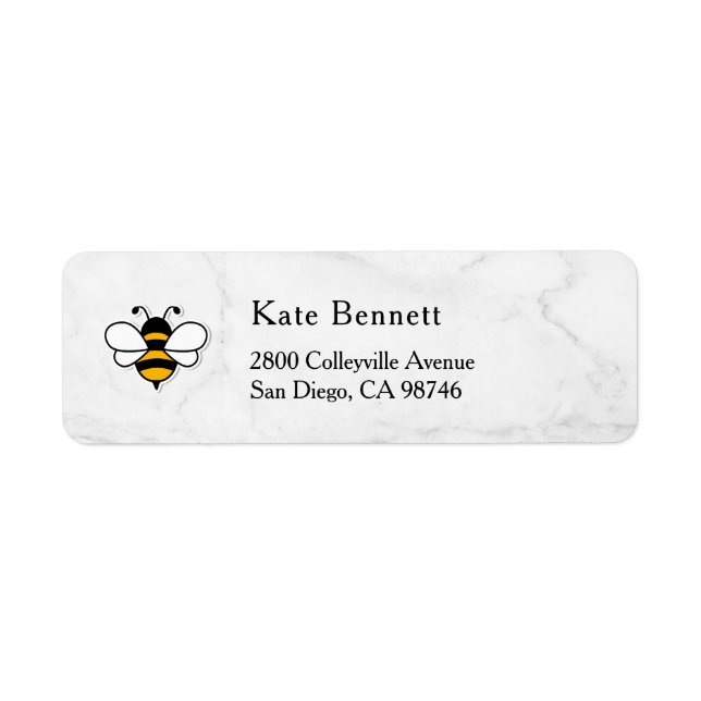 Honey Business  Return Address Label (Front)