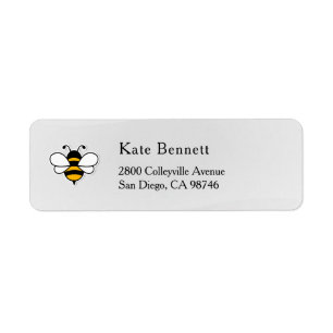 Honey Business  Return Address Label