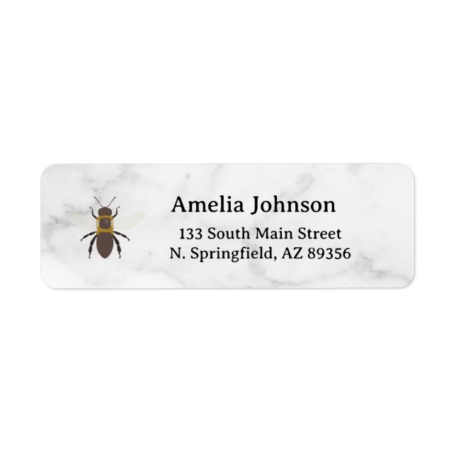 Honey Business  Return Address Label (Front)