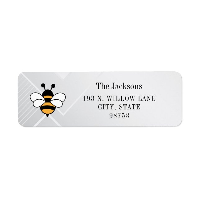 Honey Business Return Address Label (Front)