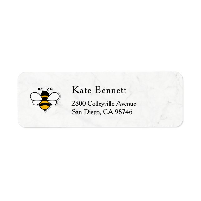 Honey Business  Return Address Label (Front)