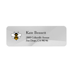 Honey Business  Return Address Label