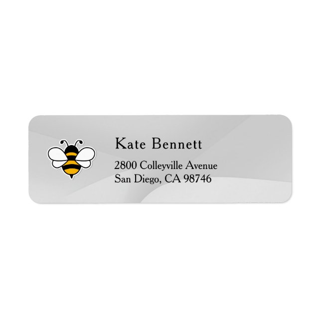 Honey Business  Return Address Label (Front)