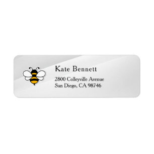 Honey Business  Return Address Label
