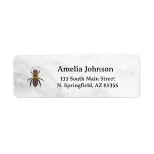 Honey Business  Return Address Label