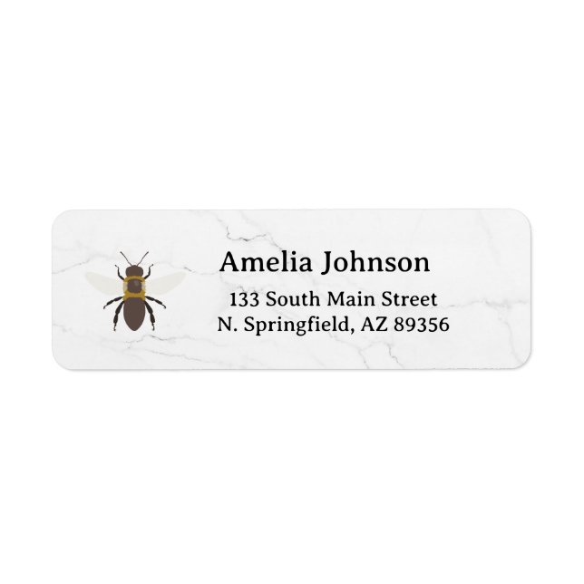Honey Business  Return Address Label (Front)