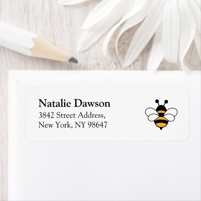 Honey Business Return Address Label (Insitu)