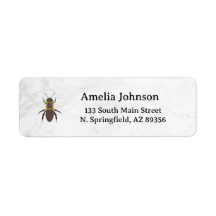 Honey Business  Return Address Label