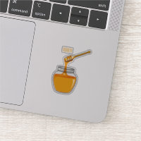 Honey cartoon illustration