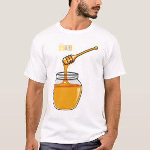 Honey cartoon illustration  T-Shirt