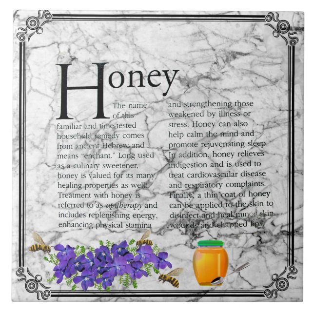 HONEY    CERAMIC TILE (Front)