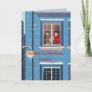 HONEY CHRISTMAS CARD