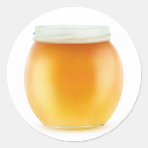 Honey Classic Round Sticker
