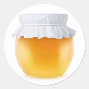 Honey Classic Round Sticker