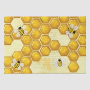 Honey Comb 3D Whimsey  Tissue Paper