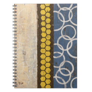 Honey Comb Abstract I Notebook