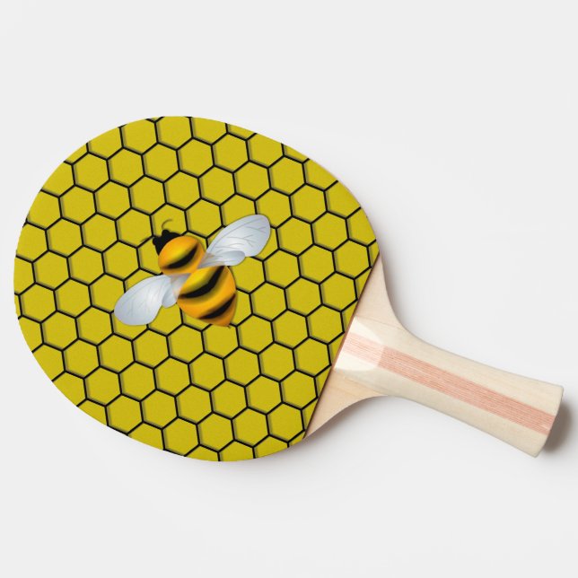 Honey Comb Ping Pong Paddle (Back Side)