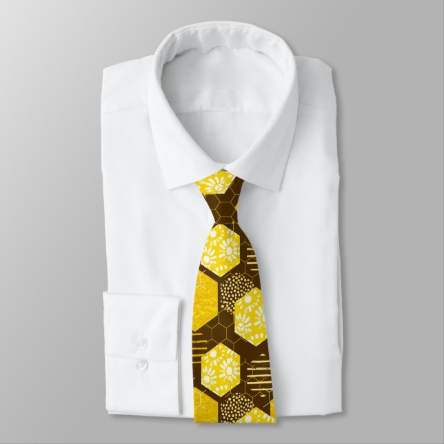 Honey Comb Tie (Tied)