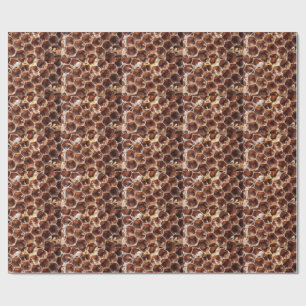 Honey Comb Wrapping Paper