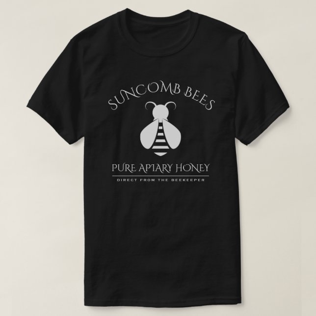 Honey Custom Bee Logo T-Shirt (Design Front)