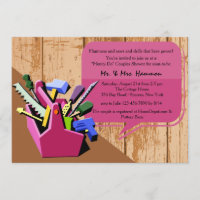 Honey-Do Couples Shower Invitation