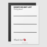 Honey Do Dat List