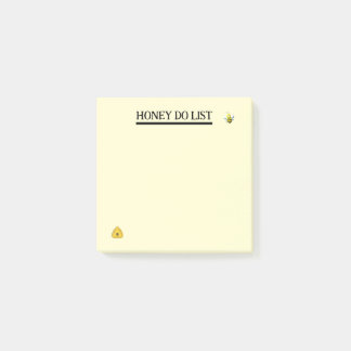 Honey Do List Bee Theme Notes