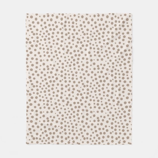  Honey Dots Fleece Blanket (Front)