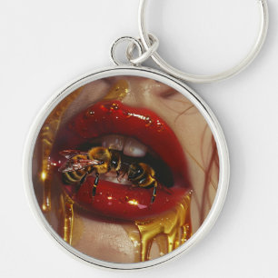 Honey Drip Beauty – Sensual Golden Portraits of Wo Key Ring