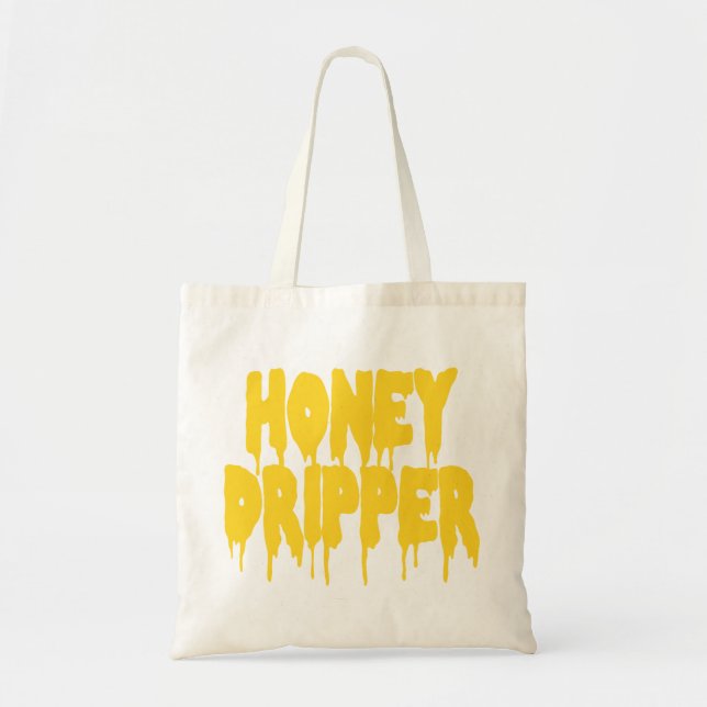 Honey Dripper Tote Bag (Front)