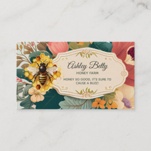 Honey Farm Slogans Business Cards