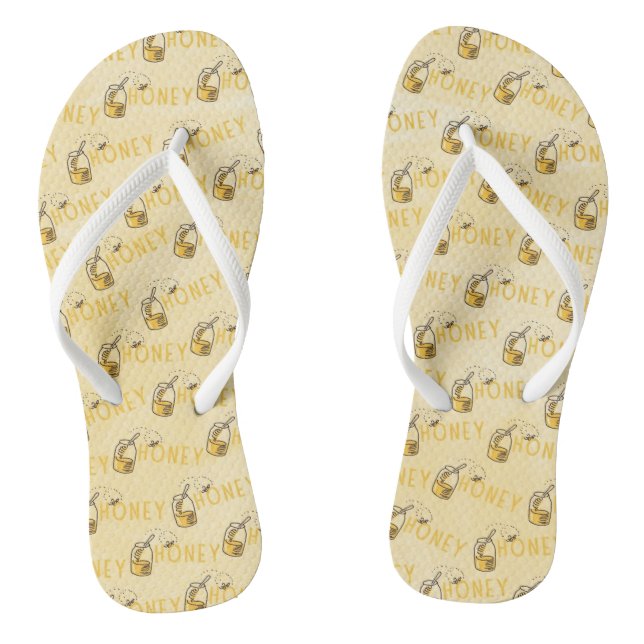 Honey Flip Flops (Footbed)
