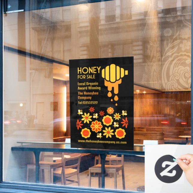 Honey For Sale (Cafe Window)