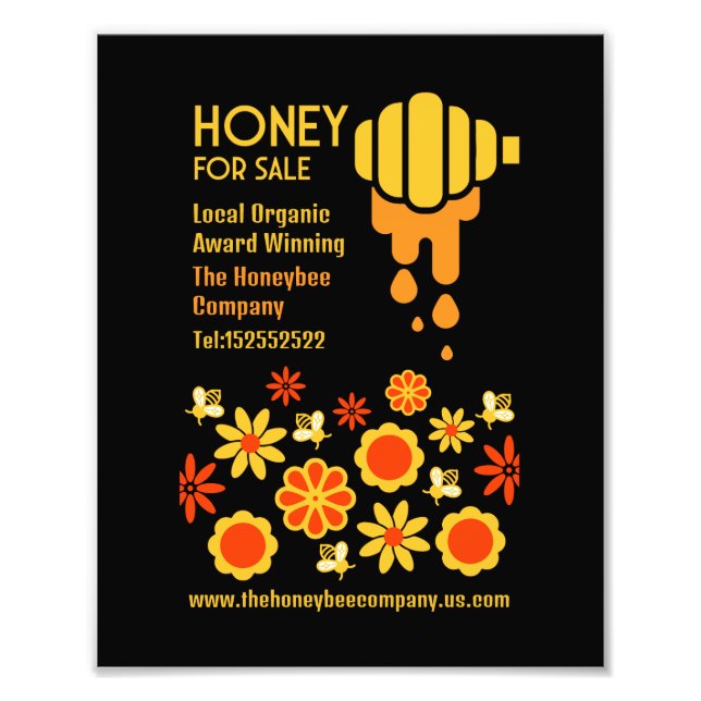 Honey For Sale Photo Print (Front)