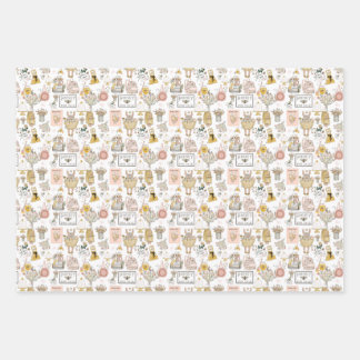 Honey For Sale Wrapping Paper Sheet