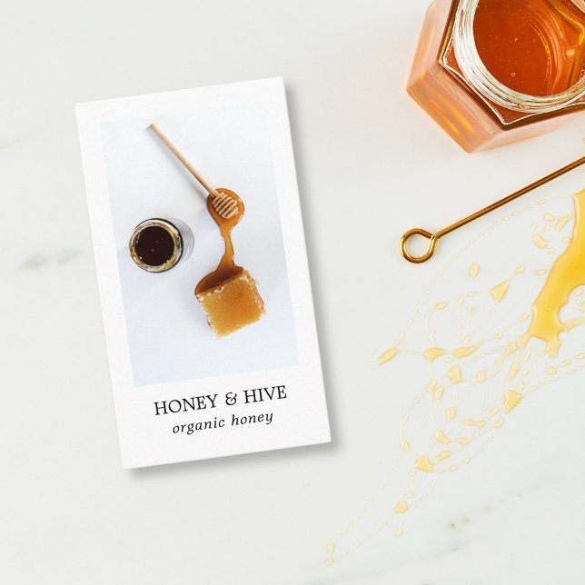 Honey Fresh Local Business Card (Creator Uploaded)