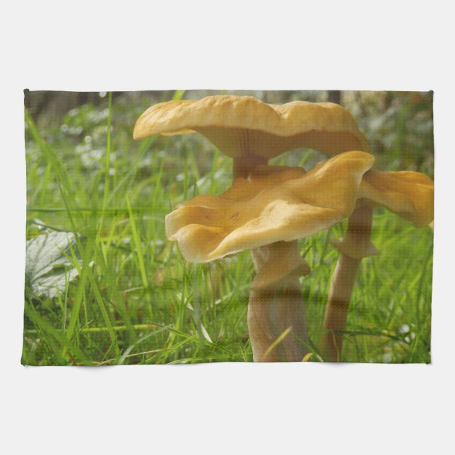 Honey Fungus Tea Towel (Horizontal)