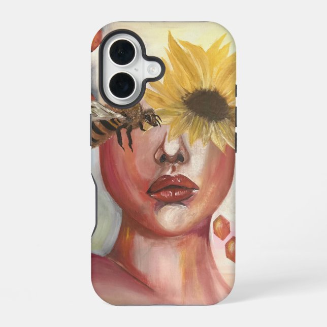Honey Harvest iPhone 16 Case (Back)
