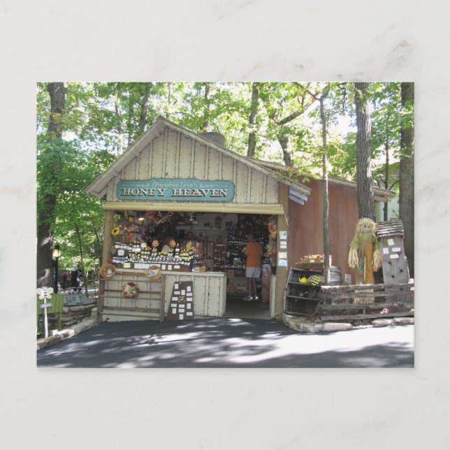 Honey Heaven at Silver Dollar City Postcard (Front)