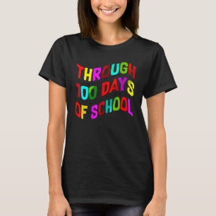 Honey I Buzzed Through 100 Day Of School Bee Honey T-Shirt