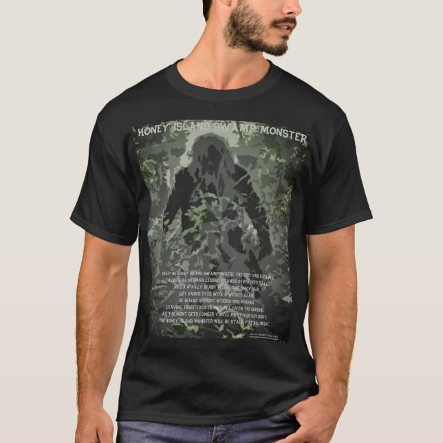 Honey Island Swamp Monster t shirt  (Front)