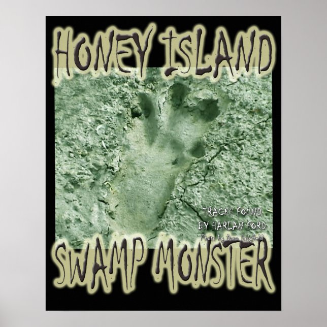 Honey Island Swamp Monster Track Poster (Front)