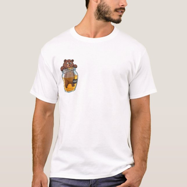Honey Jar Bear Trouble T-Shirt (Front)