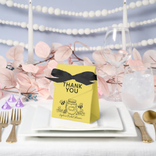 Honey Jar & Bees Hand-drawn Bridal Shower Favour Box