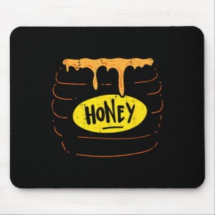 Honey Jar Pot Costume Fun Sweet Halloween Men Wome Mouse Pad