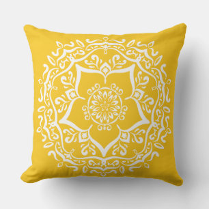 Honey Mandala Cushion