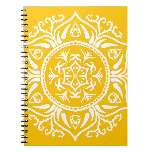 Honey Mandala Notebook (Front)