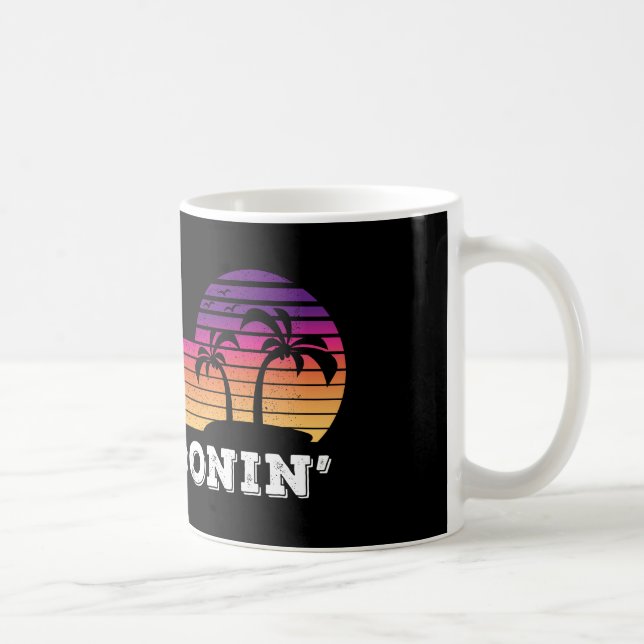 Honey Moonin Beach Honeymoon Vacation Men Women Co Coffee Mug (Right)