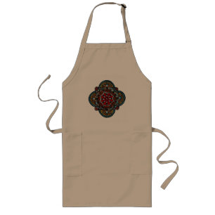 Honey nest - nature manadala spider & bee long apron