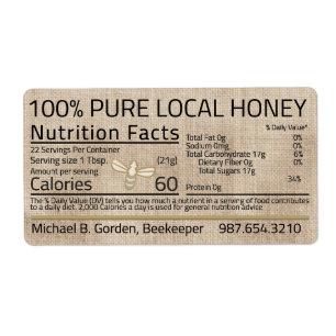 Honey Nutrition Little Bee Muslin 